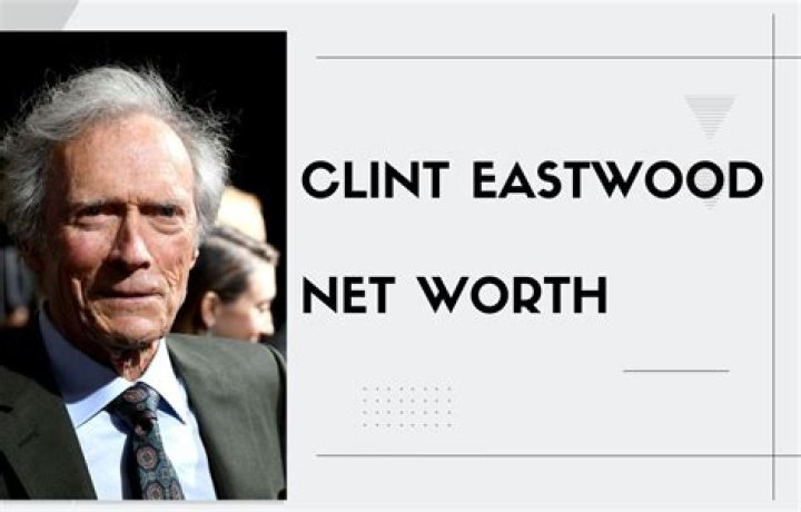 Clint Eastwood's Impressive Net Worth: A Look Into His Wealth