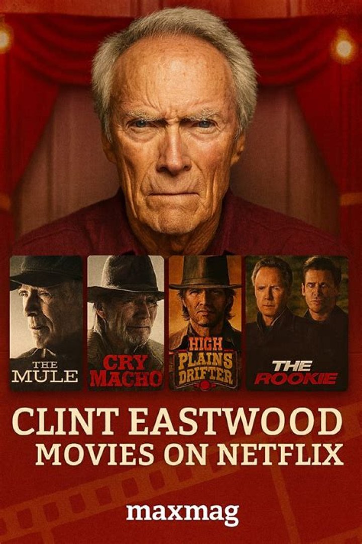 Discovering The Legacy Of Clint Eastwood: Movies Available On Netflix